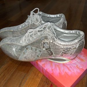 Silver glitter Shoes